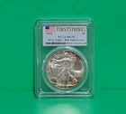 2016 $1 American Silver Eagle PCGS MS70 First Strike 30th Anniversary Toning