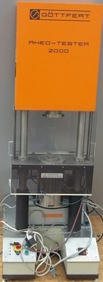 GOTTFERT RHEO-TESTER 2000 MODEL: 01-00-A/D WITH HDA2174-18-1000-15-1 TRANSDUCER