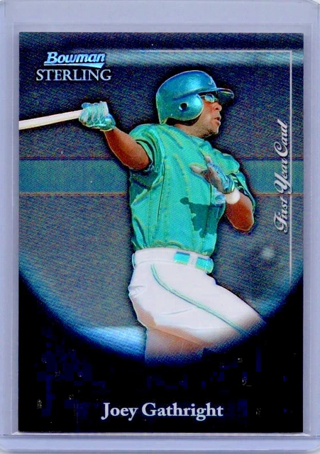 2004 Bowman Sterling - Joey Gathright #BS-JG Black Refractor 05/16 (RC)