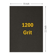 1000 Grit Wet / Dry Sandpaper 9 in. x 11 in. Sheet 50 Sheets 