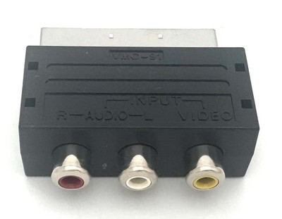Scart-Adapter auf Cinch (RCA) Video/Audio   VMC-91   AV-Adapter