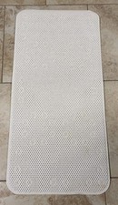 Mainstay's 17" x 36" Cushioned Foam Bathtub Mat with Suction Cups, White