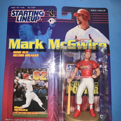 Mark McGwire, St Louis Cardinals Baseball Starting Lineup Figure & Card, B3