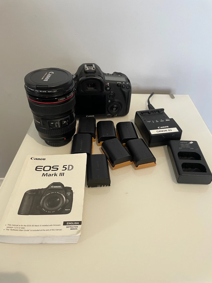 Canon EOS 5D Mark III 3-9.9x Digital Cameras for sale | eBay