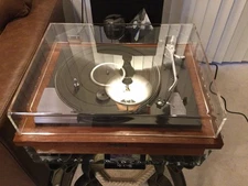 Pioneer PL-50 Turntable,Absolutely Mint,Shure Cart,New Lid,Serviced, Watch Video