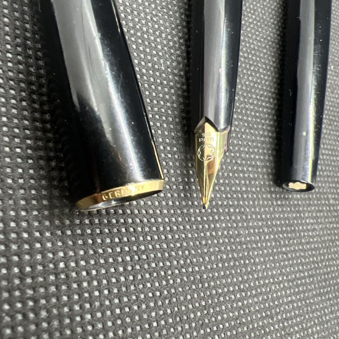 Montblanc fountain pen 14K ct(585) vintage product | eBay