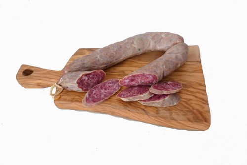 Salamino Bianco Stagionato di Alta Qualità Senza Lattosio e Glutine - Salumifici - Foto 3 di 8