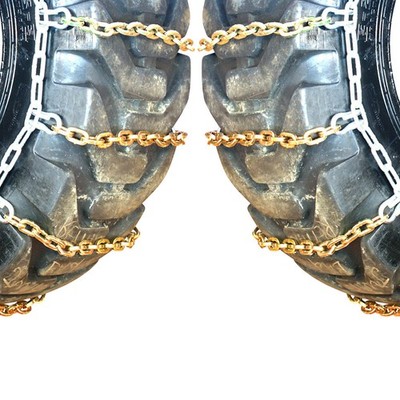Titan Alloy Square Link Tractor Tire Chains Ice Snow Mud 11mm 18.4-24