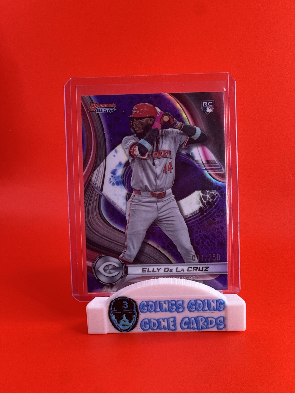 2024 Bowman's Best - Elly De La Cruz #20 Purple Refractor #/250 RC