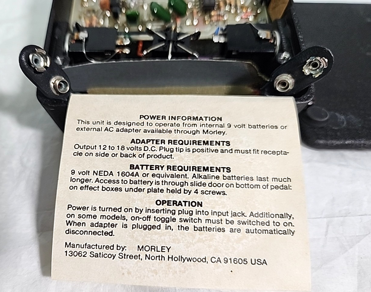 Morley MOD-PCB Pro Compressor Effect Pedal - Vintage