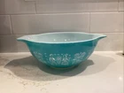 Vintage Pyrex #444 4quart Cinderella Mixing Bowl In Amish Butterprint