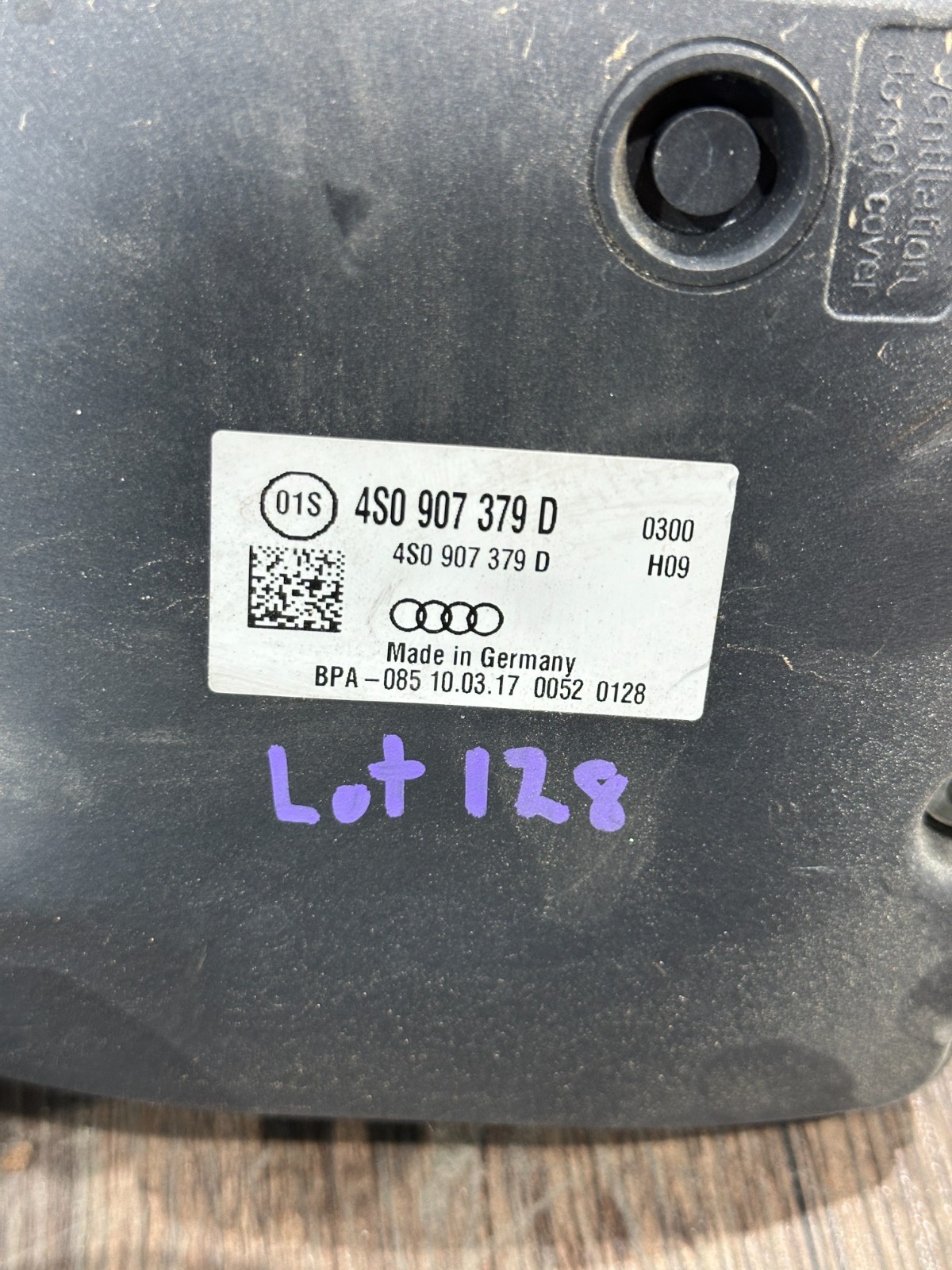 Audi R8 2017 Abs pump motor P/N 4S0907379