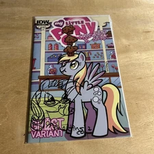My Little Pony Friendship Is Magic IDX #1 Tingdahl Comic Book Signed Art Derpy