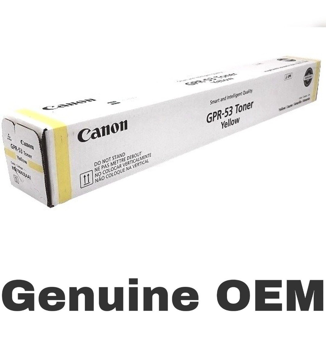 Canon 8527B003AA GPR-53 Yellow Toner Cartridge