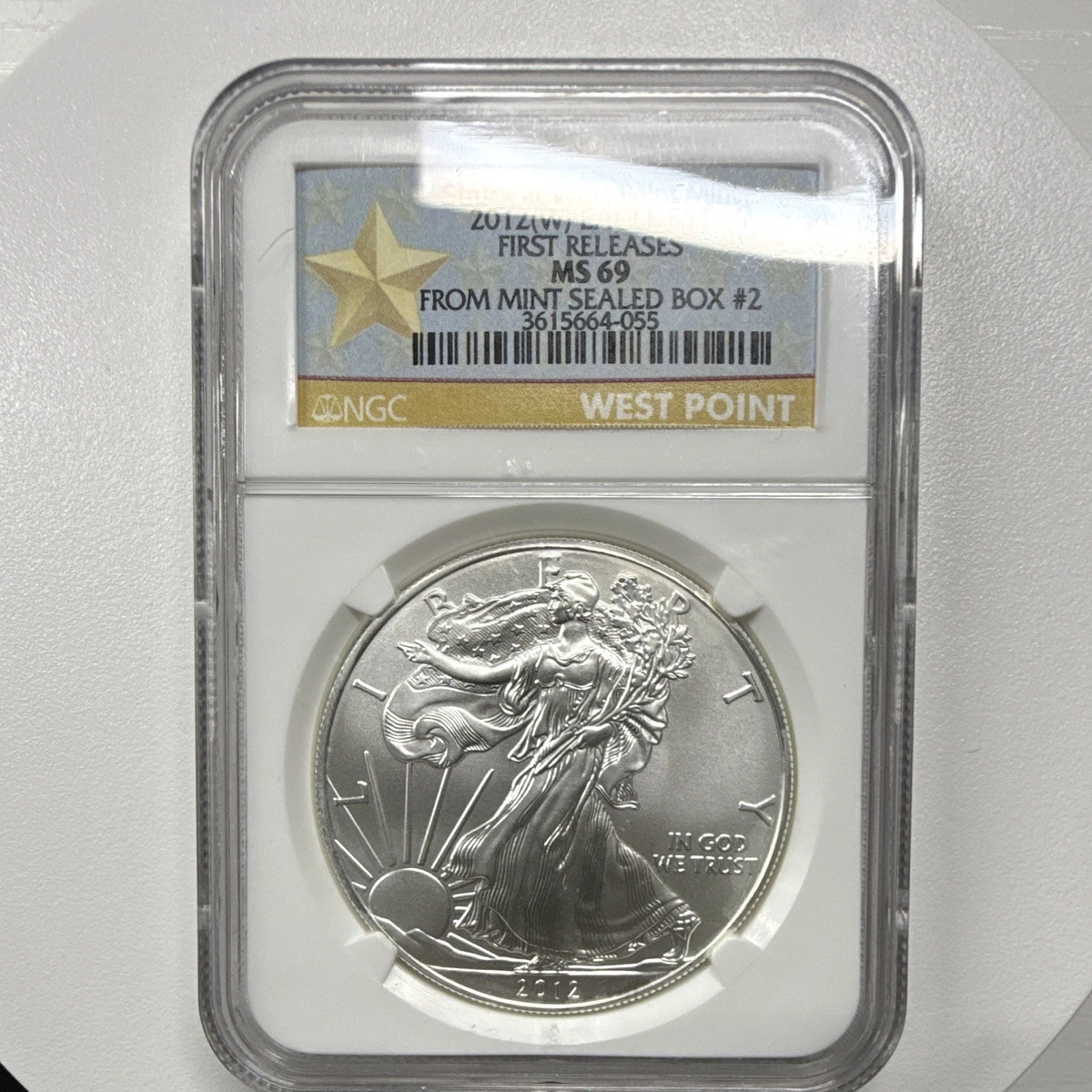 American Eagle MS 69 Graded 2012 Silver Bullion Coins for sale | eBay