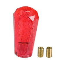 1 Set 10cm Universal Shift Knob - Car Gear Shifter Knob Faux 3.94"x1.97" Red