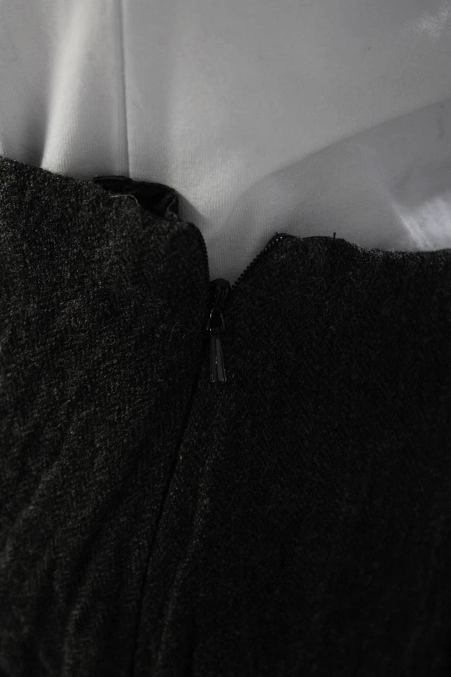 Eileen Fisher Women's Button Closure Flare Midi Skirt Black Size L - Image 3 of 4