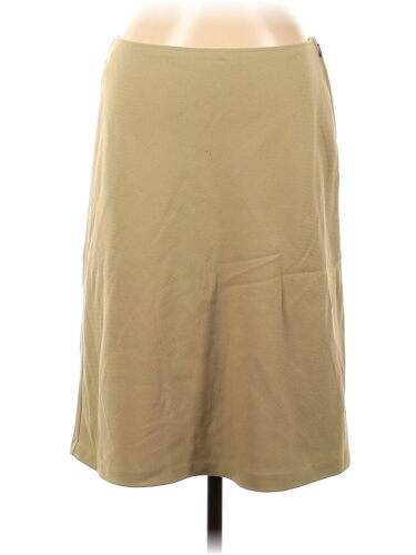 Sisley Women Brown Wool Skirt 42 italian