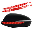 Mirror Strip Set Neon Red Performance for Hyundai i30 Film Sticker DS014