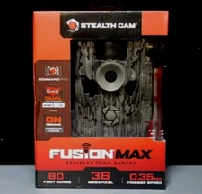 Stealth Cam FUSION MAX 80ft 36MP Cellular Trail Camera STC-FXWTX-W #8861
