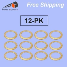 BRASS GAUGE GLASS WASHER (FRICTION RING), 3/4" ID for 3/4" OD SIGHT GLASS