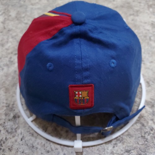 Cappello Berretto Barcellona Futbol Club Snapback OSFA Blu Calcio Sport Spagna La Liga FCB - Foto 3 di 12