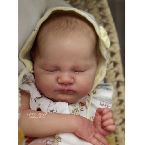 18" Unpainted Reborn Doll Kit Blank Baby Quinlyn Soft DIY Parts with COA - Bild 5 von 10