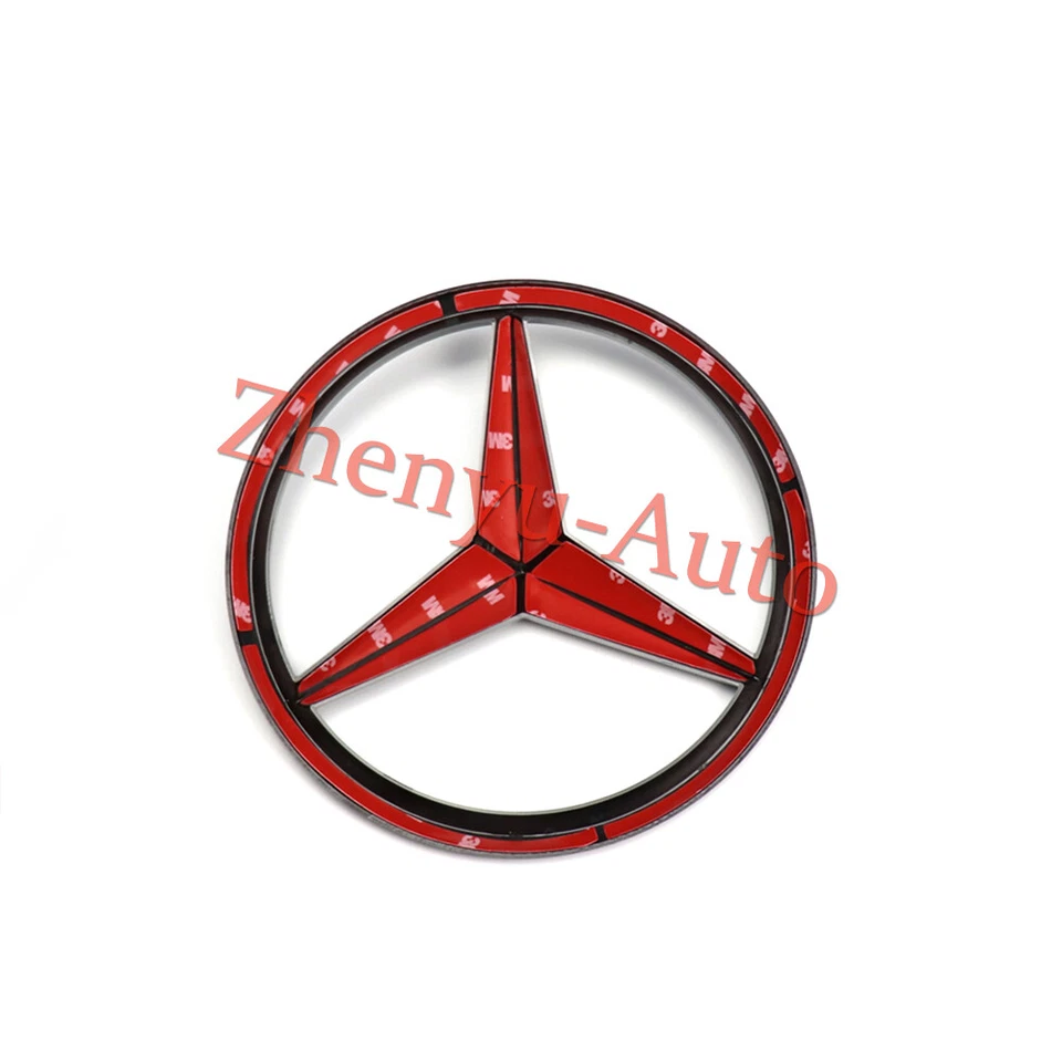 Front Grill Star Cover for Benz GLC GLE GLS 2015-2024 Gloss Black - Image 2 of 4