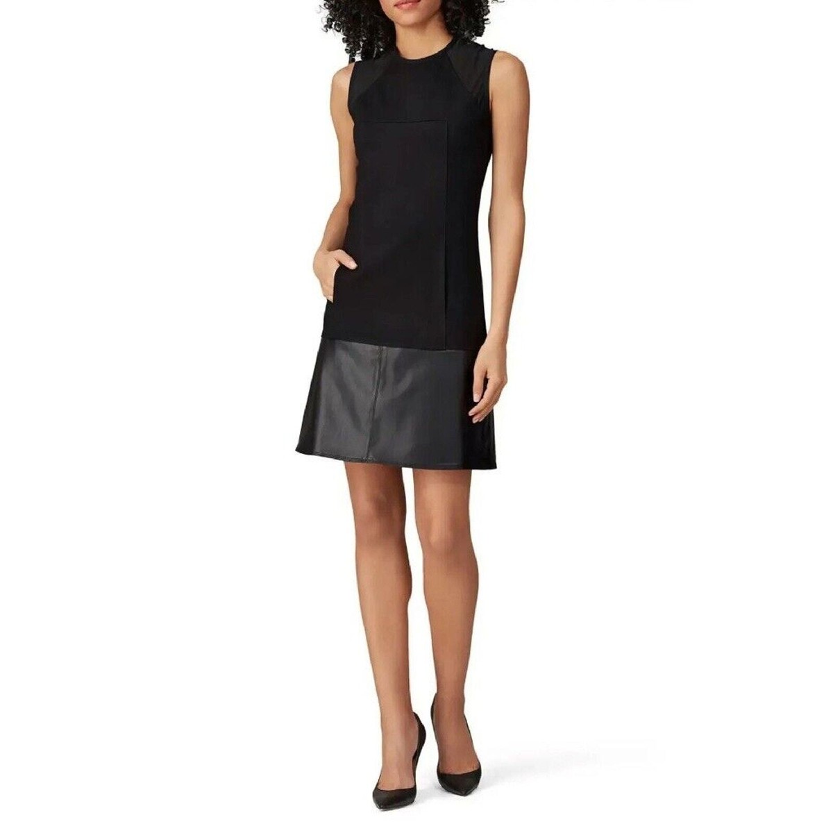 KaufmanFranco Kaufman Franco Vegan leather shift Dress Size 4 KaufmanFranco Kaufman Franco Vegan leather shift Dress Size 4