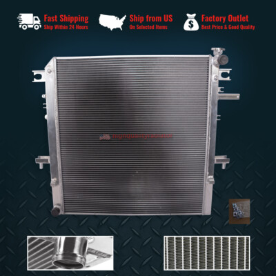 3ROWS All Aluminum Radiator For 2017-2019 Nissan Armada 5.6L DPI:13595