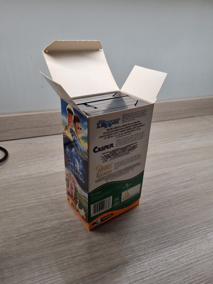 Flipper / Casper / Babe Pig In The City (VHS, 2004) 5050582297638 eBay