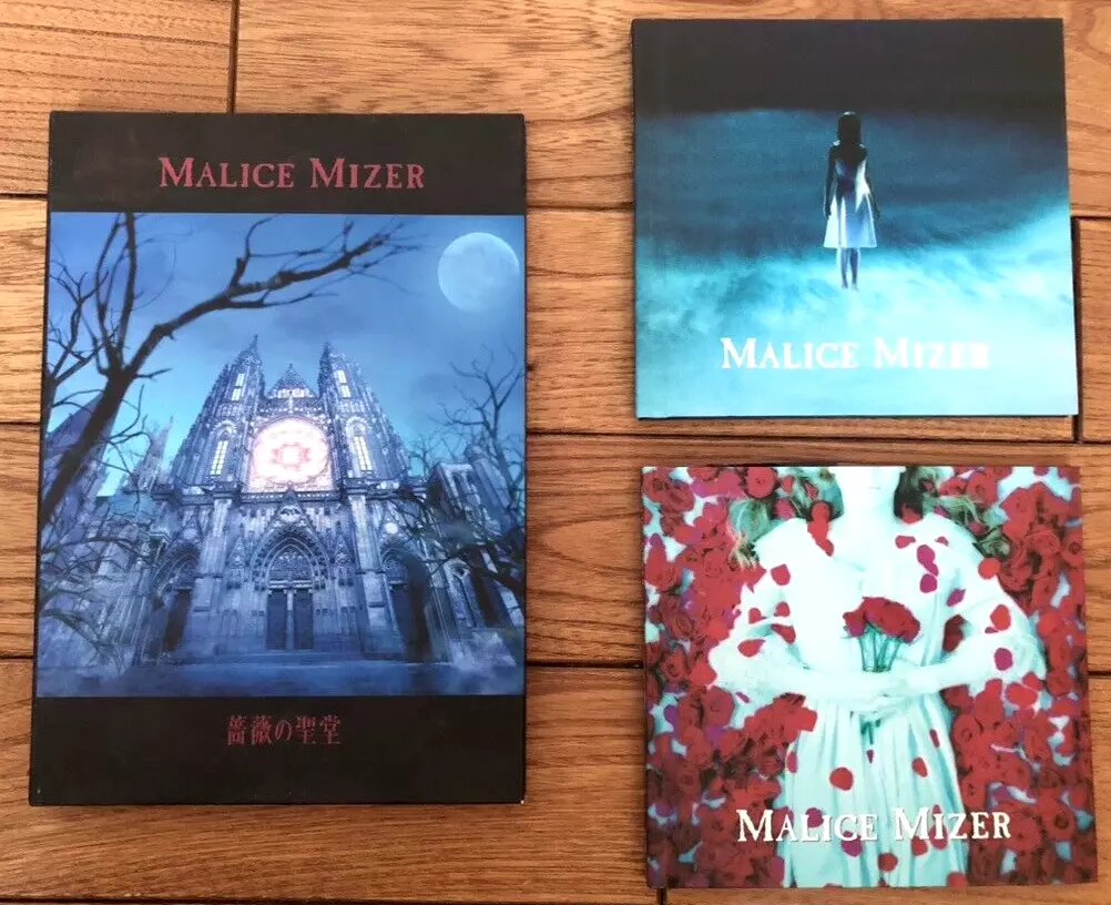 MALICE MIZER 3CD Set Bara no Seidou Limited First Edition A5
