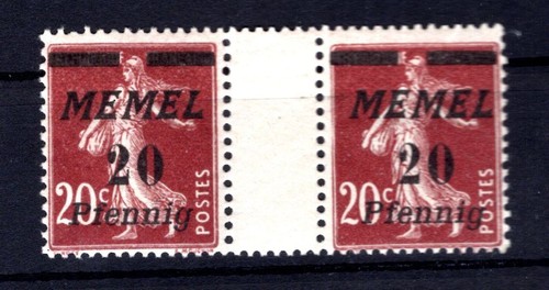 Memel 56ZW As Intermediate Auction MNH Unstamped (L6247