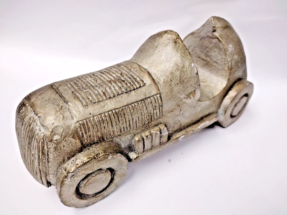 Escultura de ficha de automóvil de diseño cian 10 x4 pulgadas 5,4 libras Foto 3 de 4