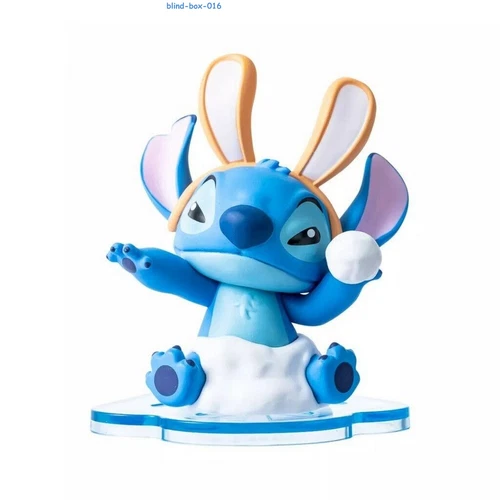 Miniso Disney Lilo & Stitch Bunny Winter Story Case Blind Box Confirmed Figure! - Picture 3 of 18