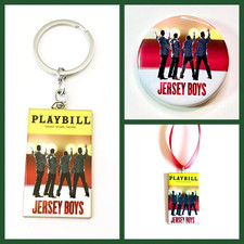 Jersey Boys Broadway Keychain, Ornament or Button