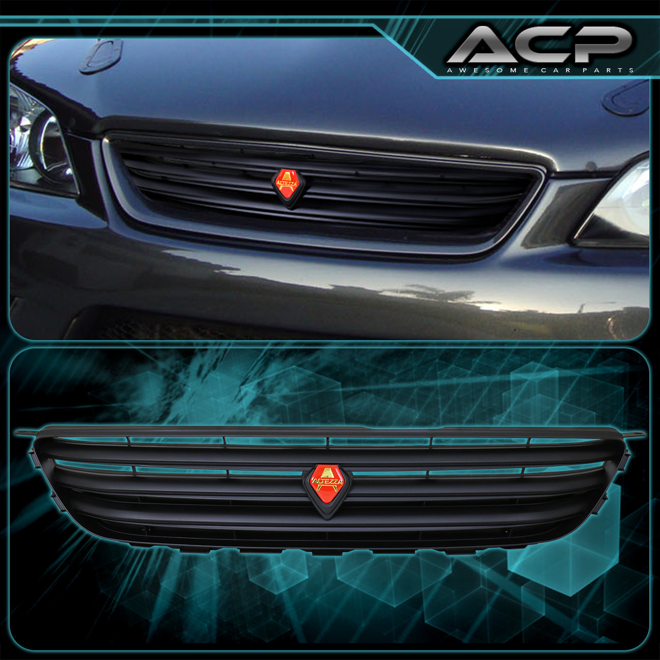 For 20012005 Lexus IS300 Altezza Front Hood Grill VIP Type Drift JDM