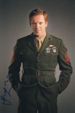DAMIAN LEWIS signed Autogramm 20x30cm HOMELAND in Person autograph COA