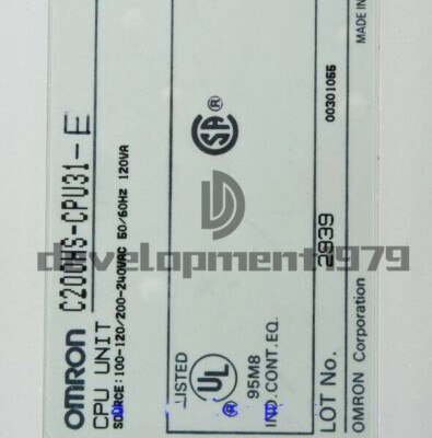 Ein Gebraucht Omron Eingang Modul C200HS-CPU31-E