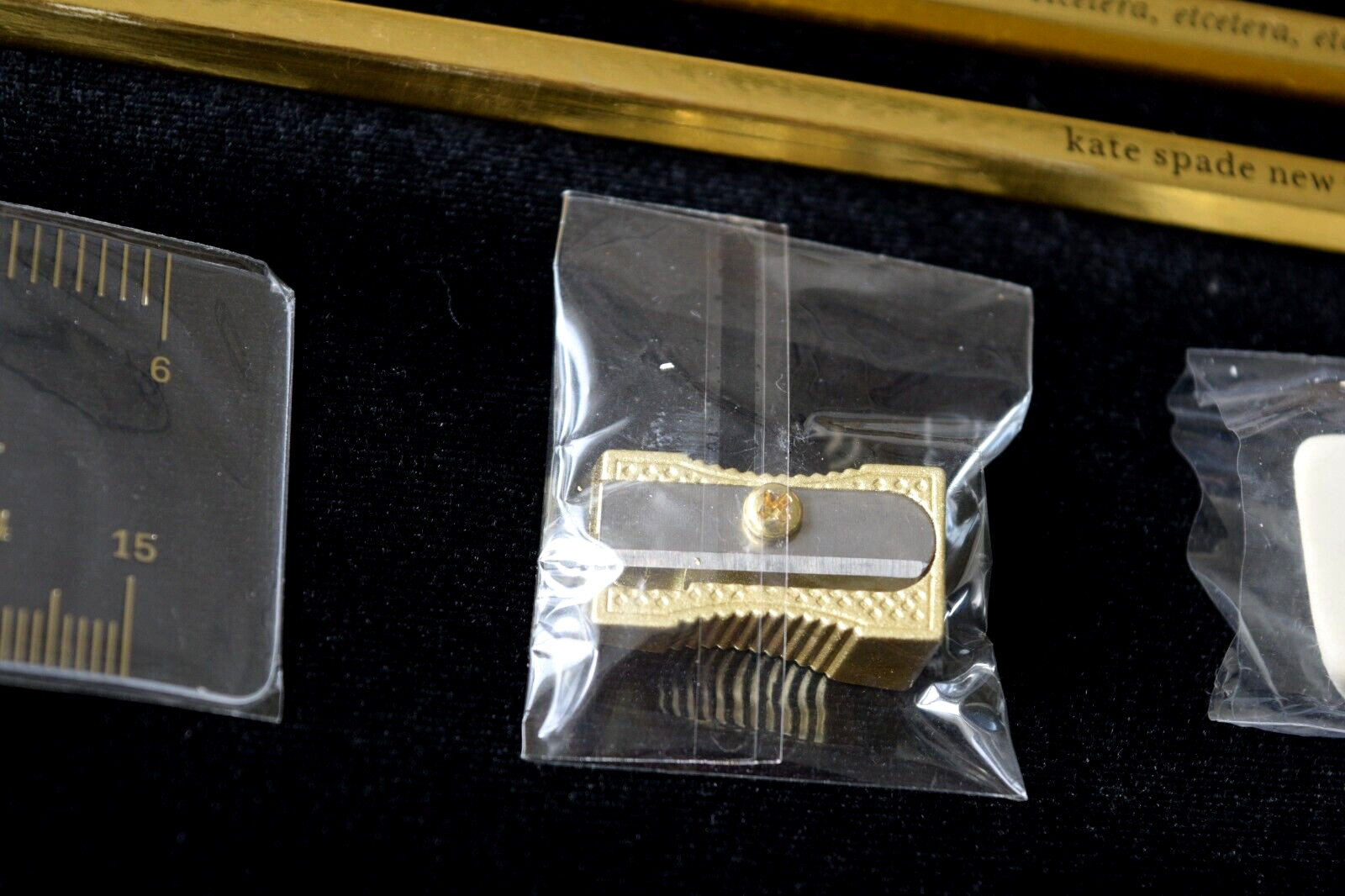 NEW WITH TAG Kate Spade 6-Pieces Swing Flora Pencil Pouch PINK RED BLUE - NWT thumbnail 5