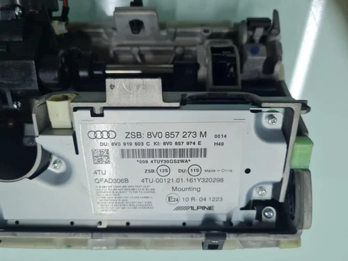 8V0857273M Pantalla Multifuncion para AUDI A3 SPORTBACK (8VF) 2016 106616 - Imagen 3 de 9