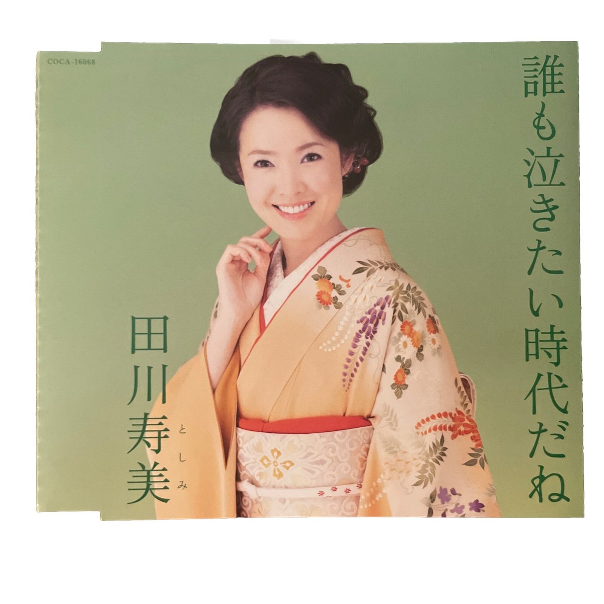 Tagawa Toshimi Dare Mo Nakitai Jidai Dane CD Single NM/NM Japan