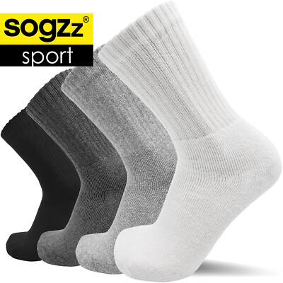 10 20 30 Paar SOGZZ  Tennissocken Arbeitssocken 80% Baumwolle Sportsocken Socken