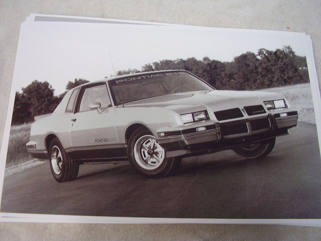 1987 PONTIAC GRAND PRIX 2X2 AERO COUPE 11 X 17 PHOTO PICTURE | eBay