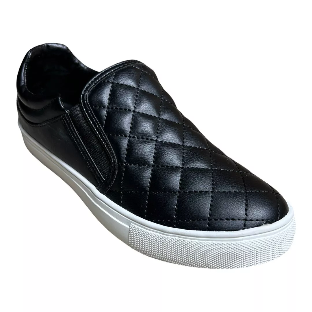 Steve Madden Ellen Quilted Slip on Sneaker womens size 7.5