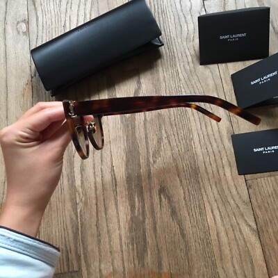 Yves Saint Laurent SL M38/K 004 Havana Yves Saint Laurent SL M38/K 004 Havana 55 22 145 Sunglasses  main image 2