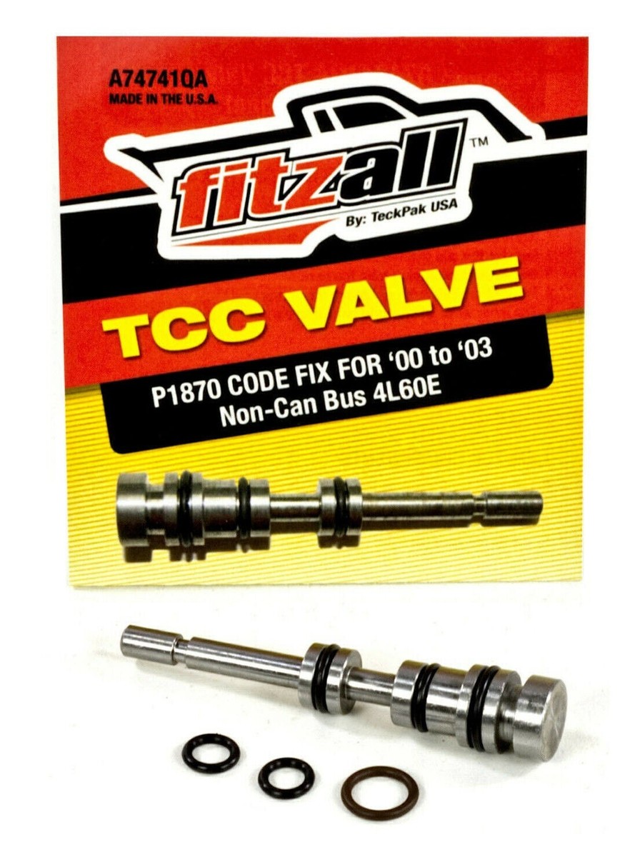 4L60E Transmission TCC Valve Repair 2000-2003 P1870 Code Fix