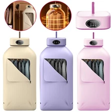 600W Electric Portable Clothes Dryer Folding Dryer Machine For Apartment Dorm US