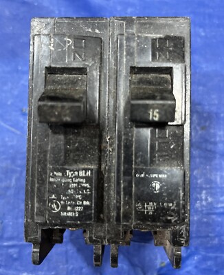 Siemens BLH215 Bolt-in Circuit Breaker 120- 240 Volt 2-Pole 15-Amp, BL