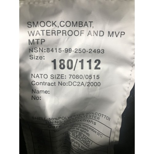 Original British Army Waterproof MVP 